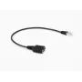 Equip przejściówka audio RJ9 na 2x 3,5 mm do zestawu słuchawkowego czarna 0,25 m