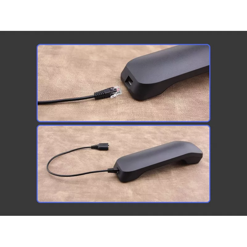 Equip przejściówka audio RJ9 na 2x 3,5 mm do zestawu słuchawkowego czarna 0,25 m