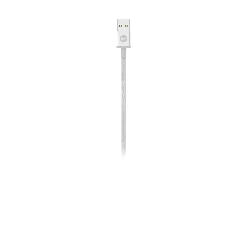 mophie Charge and Sync kabel- USB-A to Micro/USB-C/LTG- 1M- Biały