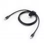 Kabel USB-C na USB-C Mophie 3 m czarny w oplocie