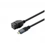 Przedłużacz USB-C męski na żeński VivoLink PROKEYUSBCFM2B 2 m — kabel przedłużający, USB-C męski na żeński