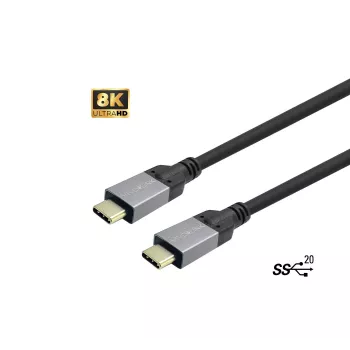 Vivolink PROUSBCMM0.5 Kabel USB USB 3.2 Gen 2 (3.1 Gen 2) 0,5 m USB C Czarny