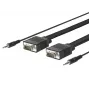 Kabel Vivolink PROVGAS30 VGA 30 m VGA (D-Sub) czarny