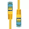 Kabel Ethernet ProXtend CAT6A RJ-45 S/FTP 0,75 m żółty