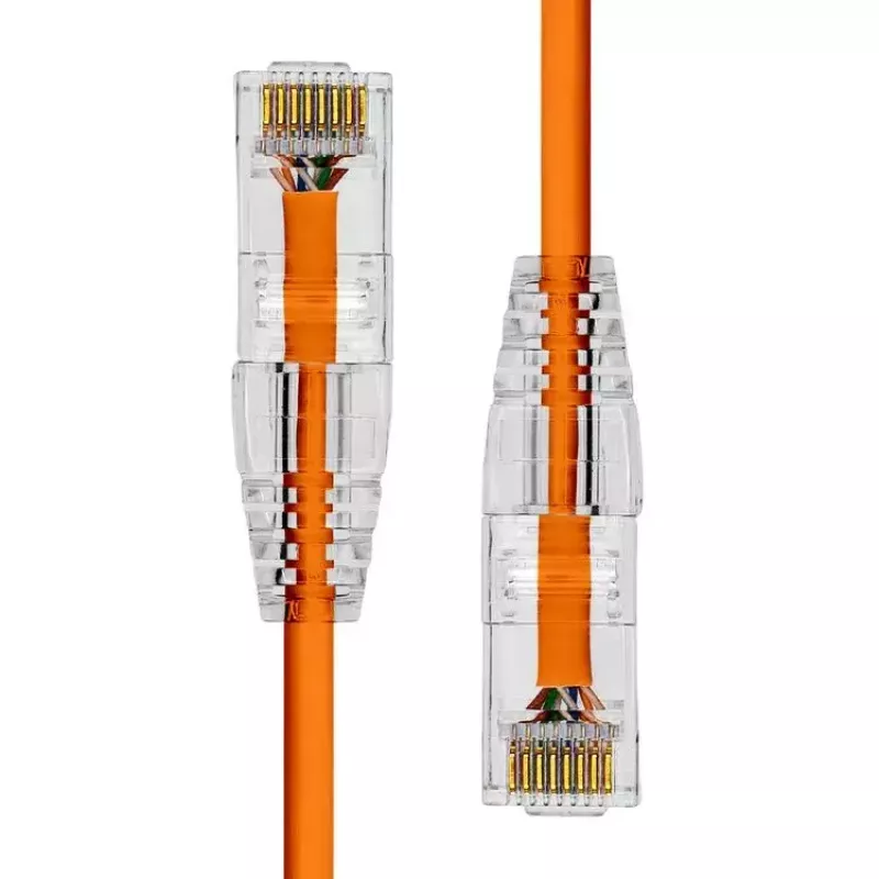 Kabel Ethernet ProXtend Ultra cienki CAT6 RJ-45 4M Pomarańczowy