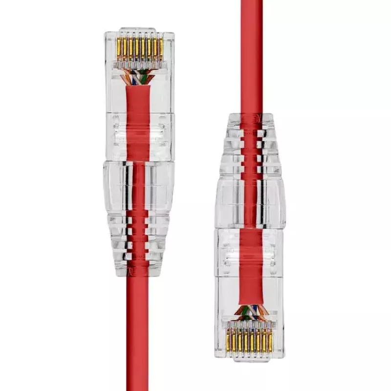 Kabel Ethernet ProXtend Ultra cienki CAT6 RJ-45 5M Czerwony