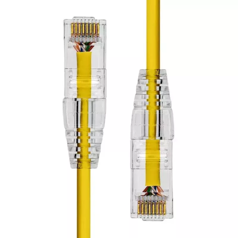 Kabel Ethernet ProXtend Ultra cienki CAT6 RJ-45 3m Żółty