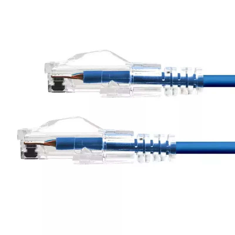 Kabel Ethernet ProXtend Ultra cienki CAT6A RJ-45 5M Niebieski