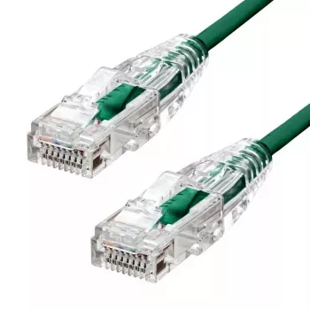 Kabel Ethernet ProXtend Ultra cienki CAT6 RJ-45 5M Zielony