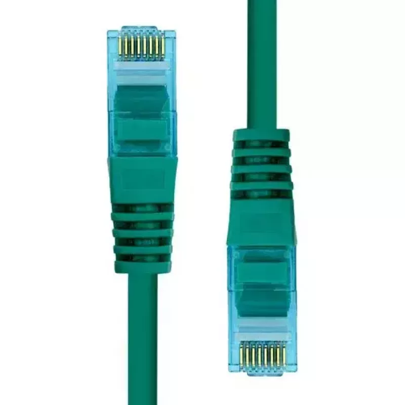 Przewód Ethernet ProXtend CAT6A RJ-45 U/UTP 7m Zielony