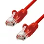 Kabel sieciowy ProXtend CAT5e U/UTP CCA PVC Czerwony 0.25m