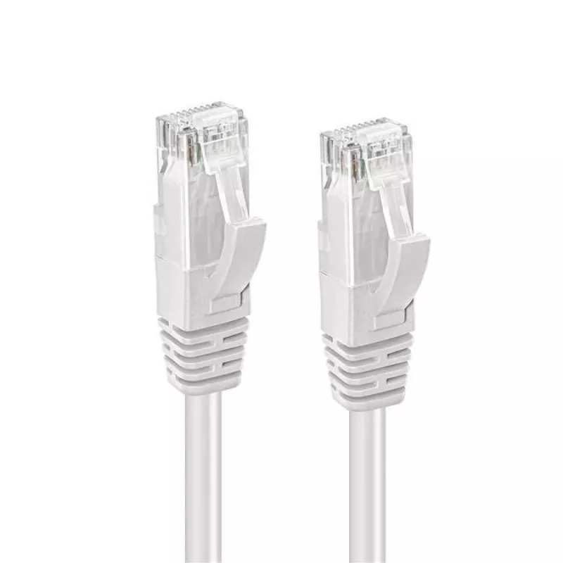 Microconnect UTP510W przewód sieciowy Biały 10 m Cat5e U/UTP (UTP)