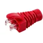 MikroConnect CONB65R odciążka do kabli Cat5e/Cat6/Cat6A do 6,5 mm, czerwona