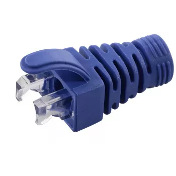 MicroConnect CONB65B odciążka do kabli Cat5e/Cat6/Cat6A do 6,5 mm, niebieska