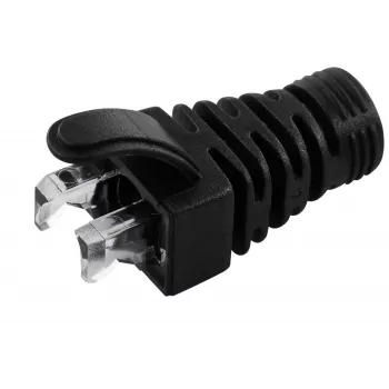 Osłona odciążająca MicroConnect CONB65S do przewodów Cat5e/Cat6/Cat6A do 6,5 mm, szara