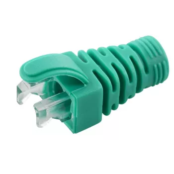 Odciążka MicroConnect CONB65G do kabli Cat5e/Cat6/Cat6A do 6,5 mm, zielona