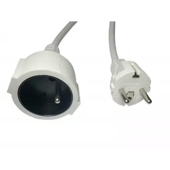 Przedłużacz sieciowy MicroConnect MC-PE0300FRW, długość 3 m, prąd znamionowy 16 A