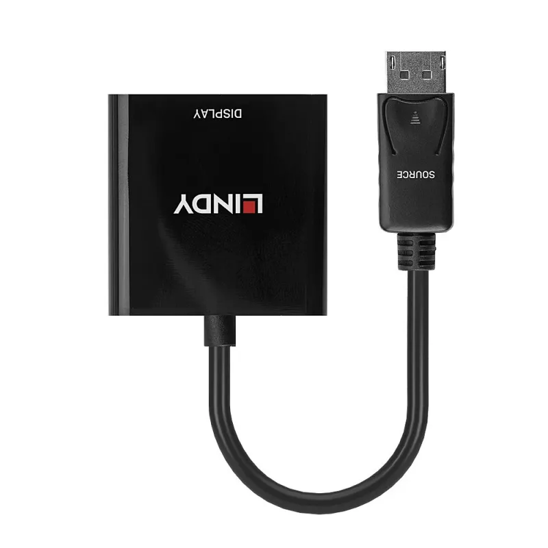 Aktywny konwerter wideo Lindy DisplayPort 1.2 na DVI 41734