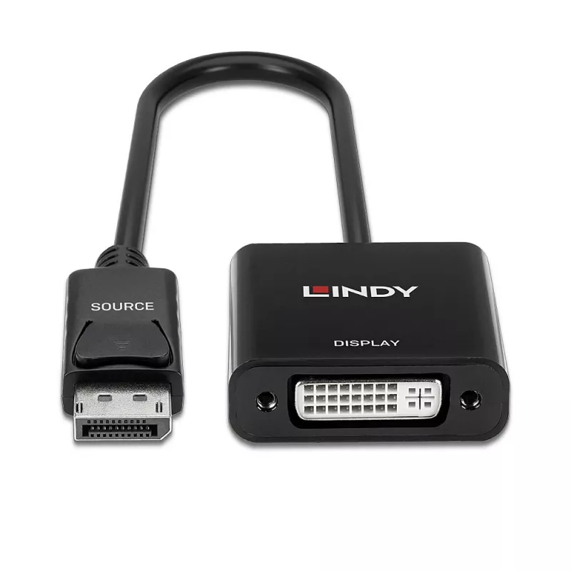 Aktywny konwerter wideo Lindy DisplayPort 1.2 na DVI 41734