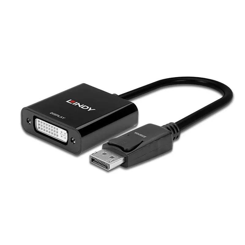 Aktywny konwerter wideo Lindy DisplayPort 1.2 na DVI 41734