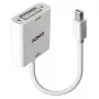 Konwerter Lindy Mini DisplayPort na DVI 0,18 m Mini DisplayPort DVI-I