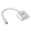 Konwerter Lindy Mini DisplayPort na DVI 0,18 m Mini DisplayPort DVI-I