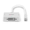 Lindy Mini DisplayPort 1.2 na HDMI 1.4, DVI i VGA - konwerter