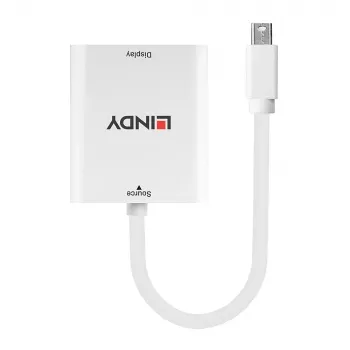 Lindy Mini DisplayPort 1.2 na HDMI 2.0 18G aktywny konwerter