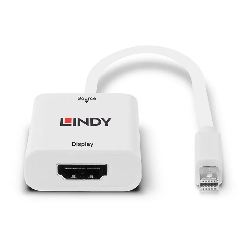 Lindy Mini DisplayPort 1.2 na HDMI 2.0 18G aktywny konwerter