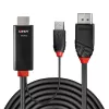 Kabel Lindy 3m HDMI na DisplayPort