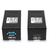 Nadajnik i odbiornik AV Lindy 200m Światłowodowy przedłużacz USB 3.0