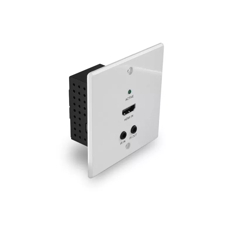 Przedłużacz Lindy 70m Cat.6 HDMI 4K60, IR i RS-232 HDBaseT, nadajnik ścienny UK