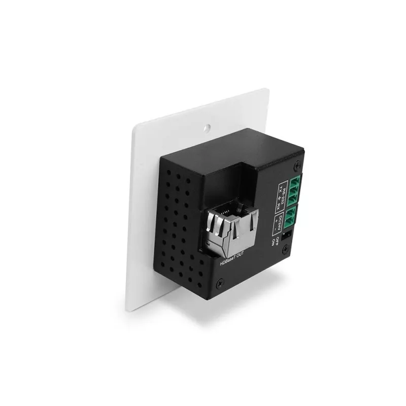 Przedłużacz Lindy 70m Cat.6 HDMI 4K60, IR i RS-232 HDBaseT, nadajnik ścienny UK