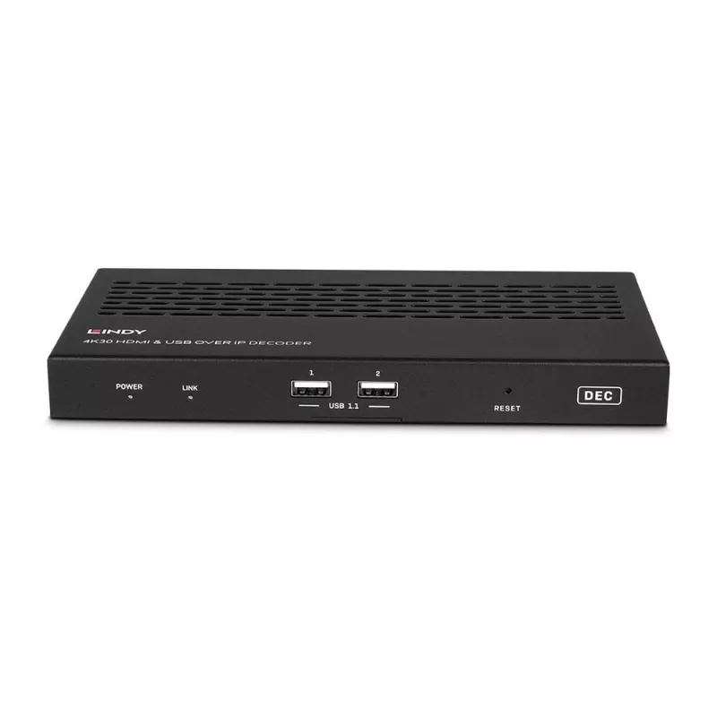 AV receiver Lindy 4K30 HDMI and USB over IP System - Dekoder