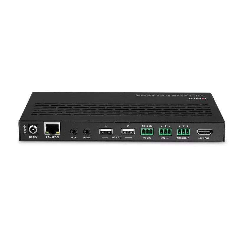 AV receiver Lindy 4K30 HDMI and USB over IP System - Dekoder