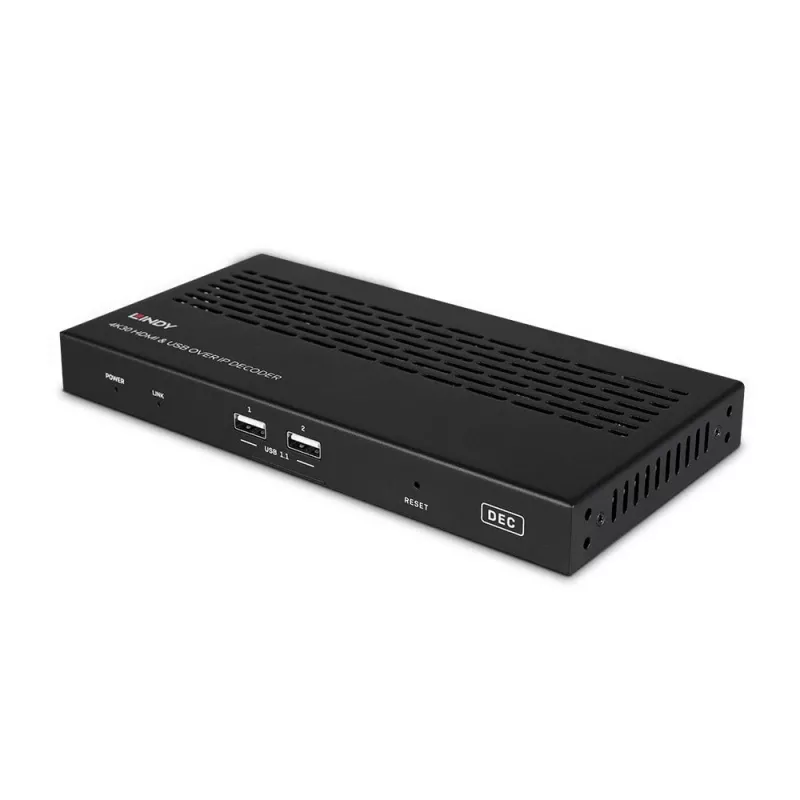AV receiver Lindy 4K30 HDMI and USB over IP System - Dekoder