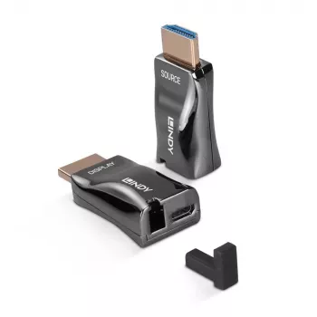AV transmitter & receiver Lindy 300m Fibre Optic HDMI 4K60