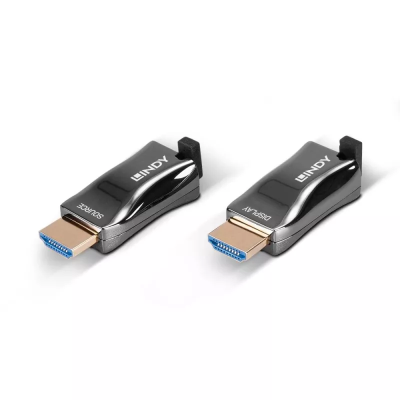 AV transmitter & receiver Lindy 300m Fibre Optic HDMI 4K60