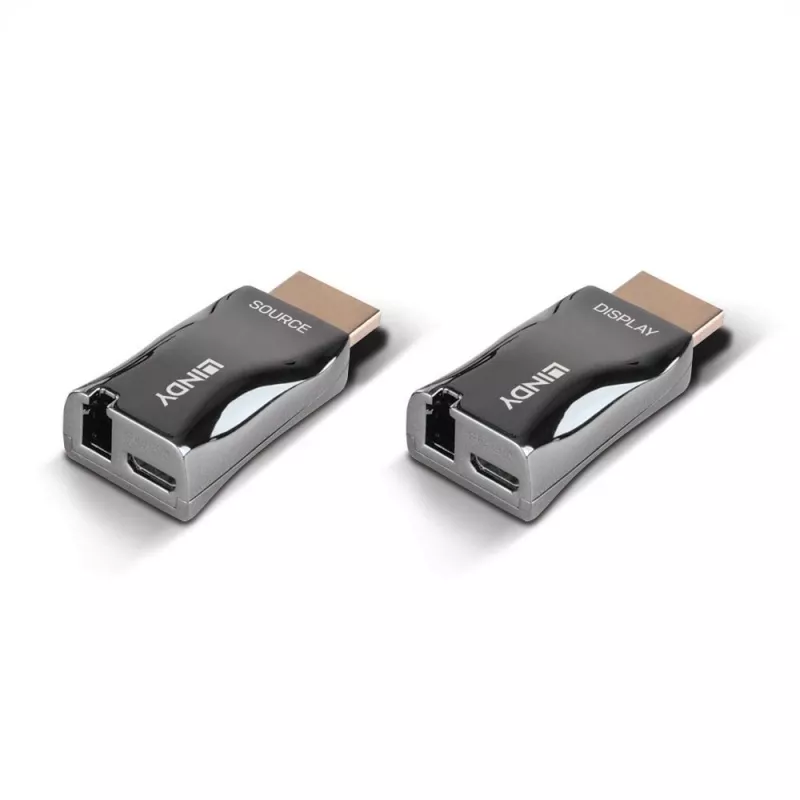 AV transmitter & receiver Lindy 300m Fibre Optic HDMI 4K60
