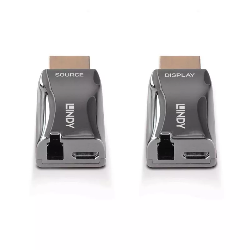 AV transmitter & receiver Lindy 300m Fibre Optic HDMI 4K60