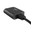 Lindy 2-portowy kabel rozdzielacza HDMI 4K60 czarny 3840x2160