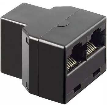 Microconnect MPK302B rozgałęźnik sieciowy Czarny