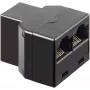 Microconnect MPK302B rozgałęźnik sieciowy Czarny