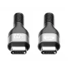 Manhattan USB-C do USB-C Kabel 240W 2m Męski do Męski Czarny 480 Mbps