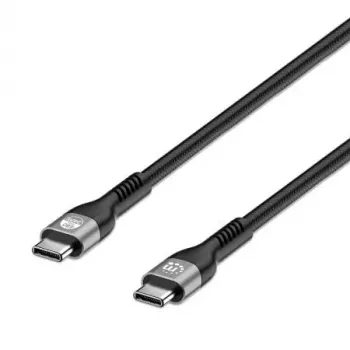 Manhattan USB-C do USB-C Kabel 240W 2m Męski do Męski Czarny 480 Mbps