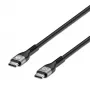 Manhattan USB-C do USB-C Kabel 240W 2m Męski do Męski Czarny 480 Mbps