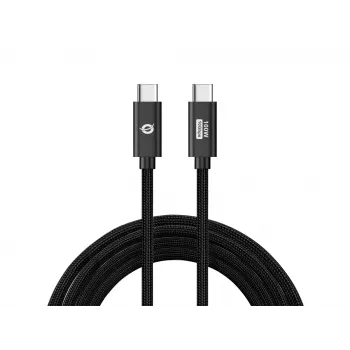 Conceptronic ETTA02B12 Kabel USB 3.2 Gen 2 C-C PD 3.0 100W 1,2 m, 20 V 5 A, 10 Gb/s, E-Mark