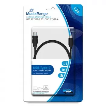 Kabel USB MediaRange MRCS160 USB 3.2 Gen 1 1,2 m