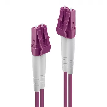 Lindy 20 m Kabel światłowodowy duplex LC-LC OM4 50/125