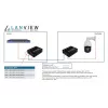 Konwerter mediów sieciowych Lanview LVN-MED-SFP+-10GB-X 10Gbps